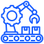 Manufacturing software development icon