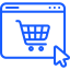E-commerce software development icon